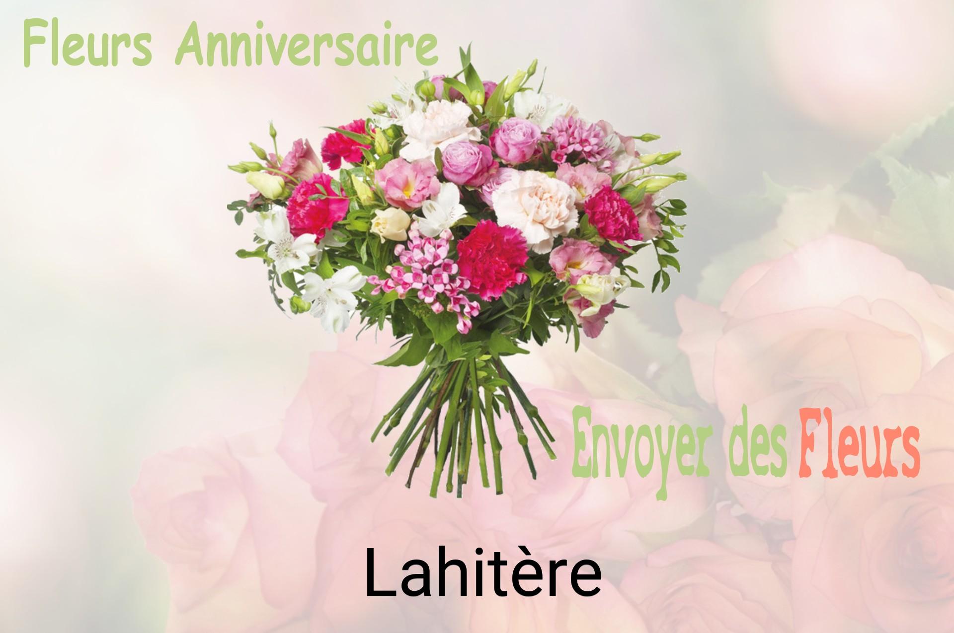 Bouquet de fleurs d’anniversaire livré à Lahitère