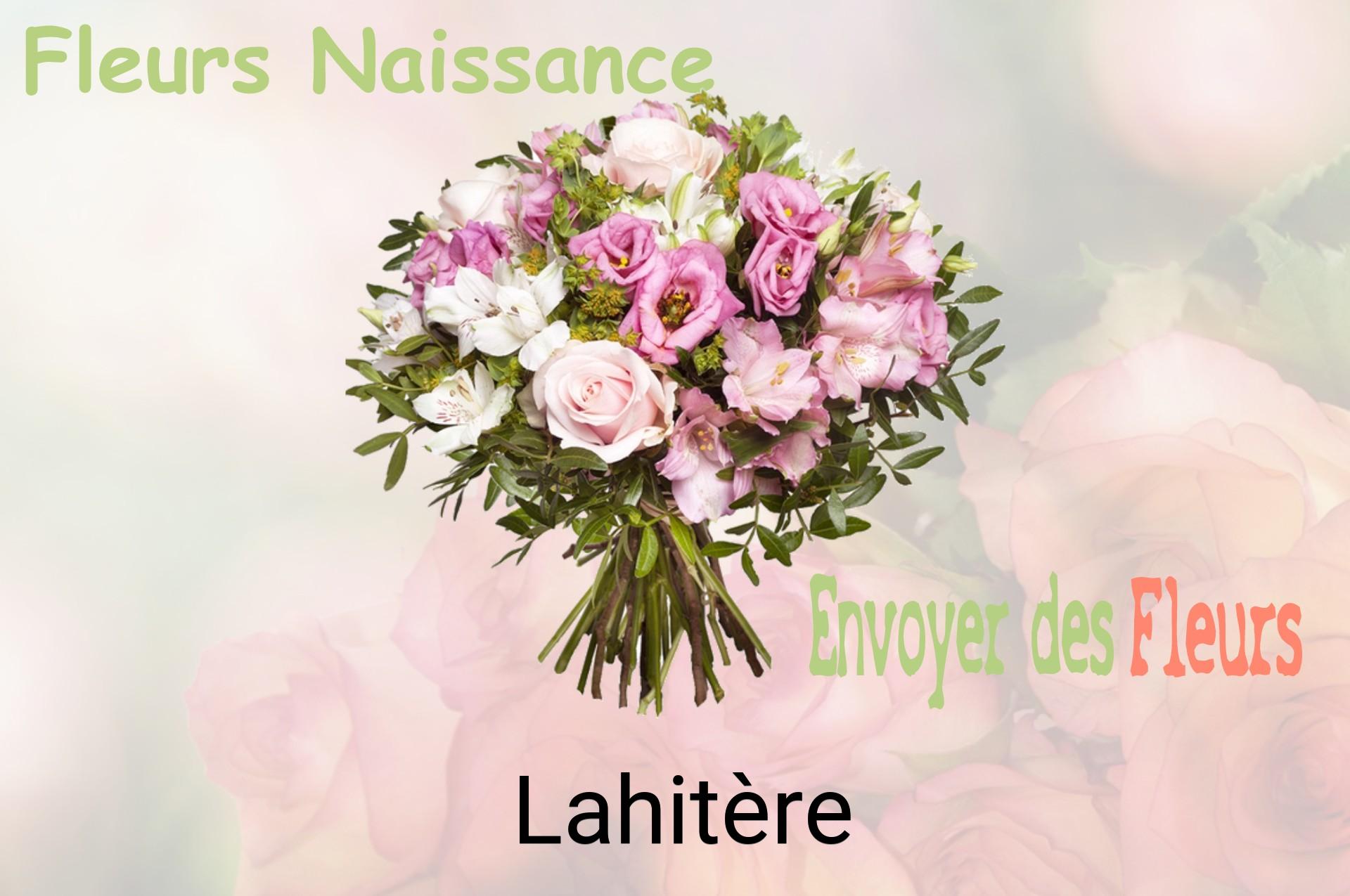 Bouquet de fleurs de naissance livré à Lahitère